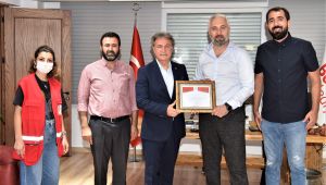 Kızılay’dan Bornova’ya teşekkür