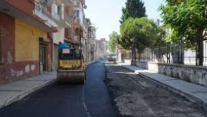 Konak sokaklarına 7 ayda 3 bin 800 ton asfalt