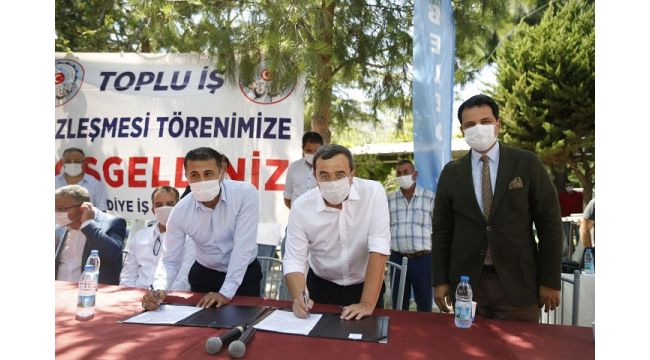 Konak’ta toplu sözleşme sevinci