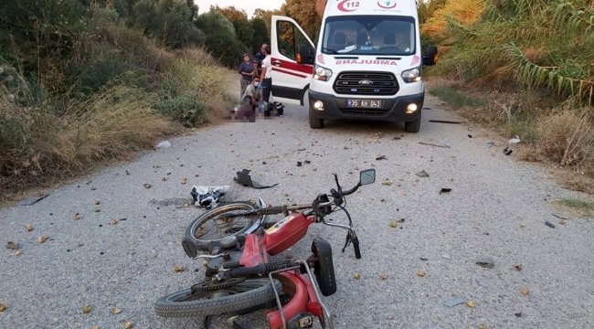 Motosiklet sürücüsü, kazada hayatını kaybetti