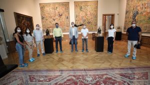 Başkan Arda ve ekibinden sanat turu