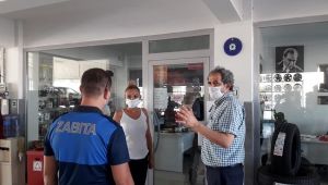 Bergama’da lastikçiler denetlendi