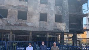 Büyükşehir Belediyesi'nden yangınzedelere yardım