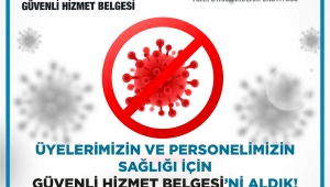 EİB’nin Covid-19 önlemleri TSE tarafından tescillendi