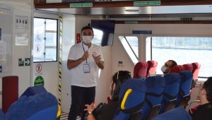 Körfez vapurunda ilkyardım eğitimi