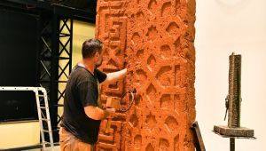 Mübadele Heykeli’nin yapımına başlandı