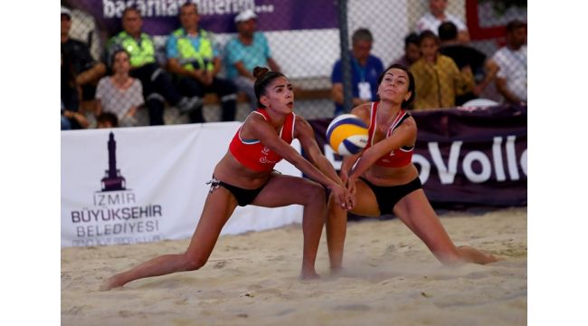Plajda büyük heyecan