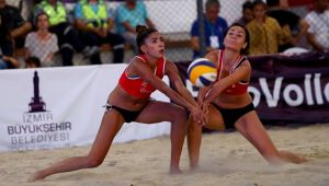 Plajda büyük heyecan 