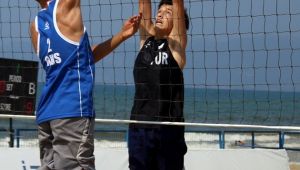 Plajda heyecan devam ediyor