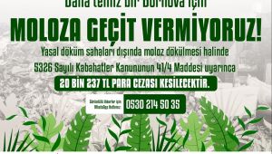 Bornova’da çevre kirliliğine geçit yok