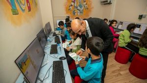 Büyükşehir uzaktan eğitime desteğini sürdürüyor