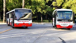 İzmir Büyükşehir Belediyesi 9 ilçeye otobüs hibe etti