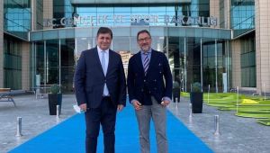 Karşıyaka Stadı için Ankara’da önemli zirve