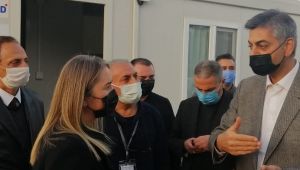 Bayraklı Konteyner Kenti Ziyaret Etti