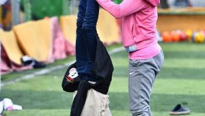 Depremzede çocuklar için spor etkinliği