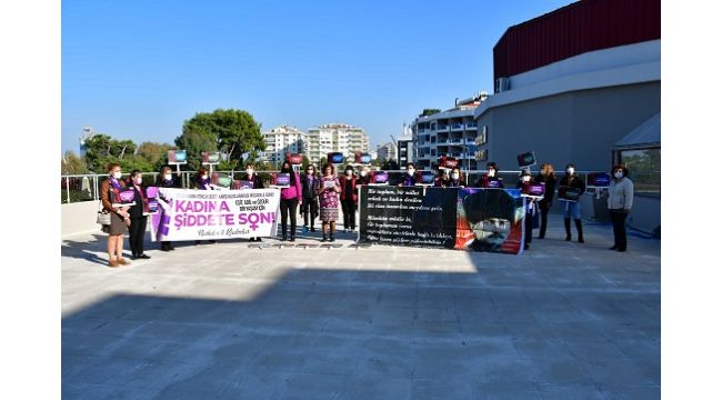 Narlıdere ‘şiddete’ karşı tek yürek!