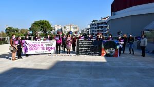 Narlıdere ‘şiddete’ karşı tek yürek!