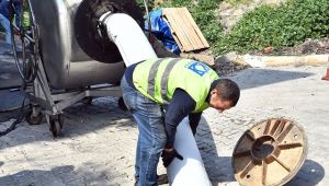 Atık su kanalları kazısız teknolojiyle yenileniyor 
