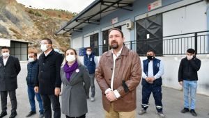  Çiğli Belediyesi şantiyesinde yeni yıl kutlaması