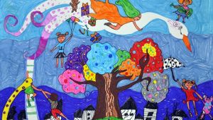 Egeli çocuklar en çok doğa ve insanı resmediyor