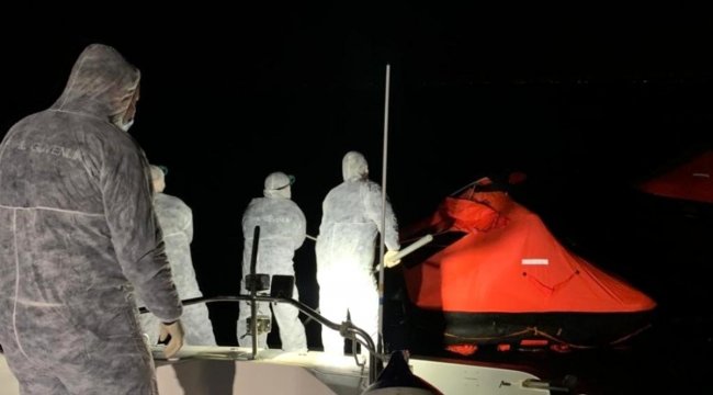 İzmir'de 44 düzensiz göçmen kurtarıldı