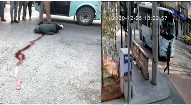 Otobüsün altında kalan genç hayatını kaybetti