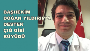 Başhekime destek çığ gibi büyüdü