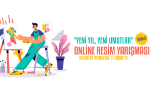  Bornova’da hayaller renklerle buluştu 