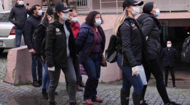 İzmir merkezli terör operasyonunda gözaltına alınan şüpheliler adliyeye sevk edildi