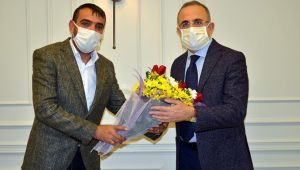 Laçin'den AK Parti'li Sürekli'ye ziyaret