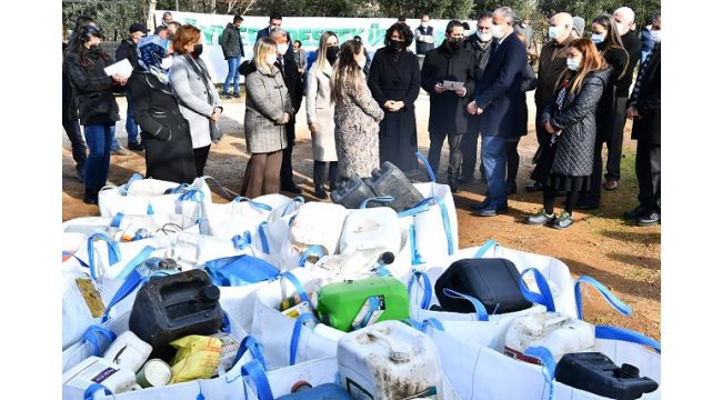 Zirai ambalaj atıklarını toplayan üreticiye gübre desteği