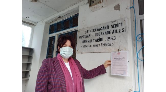 Bir “yıkmayın” çağrısı da Çatalkaya Camisi için!