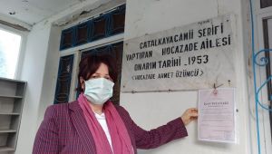 Bir “yıkmayın” çağrısı da Çatalkaya Camisi için!