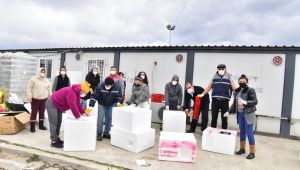 Bornova Belediyesi can dostlarının yanında