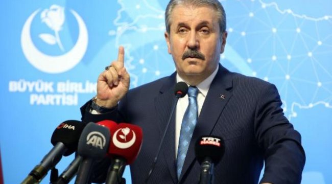 Destici: Siyasetin mücadele alanı üniversite kampüsleri değildir