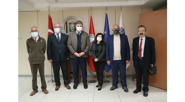 Disk Emekli-Sen’den Başkan Tugay’a ziyaret