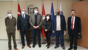 Disk Emekli-Sen’den Başkan Tugay’a ziyaret