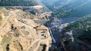 Güveli Göleti’nin yarısı tamam