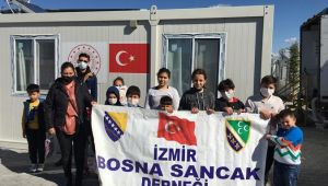 Minik Boşnak’lardan Depremzede Çocuklara Eğitim Seti