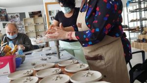 Belediyenin hediyelikleri İlkay Başkandan 