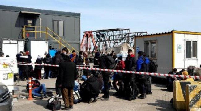 İtalya'ya gidecek olan konteynerden 55 kaçak göçmen çıktı