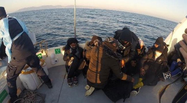 İzmir'de 147 kaçak göçmen kurtarıldı
