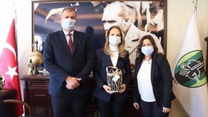 Nazlıaka'dan Başkan Duran'a ziyaret