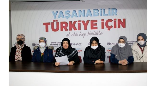 Saadet Kadın Kolları suyun değerine dikkat çekti