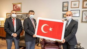 Şehit ve gazi derneklerinden Başkan Soyer'e ziyaret