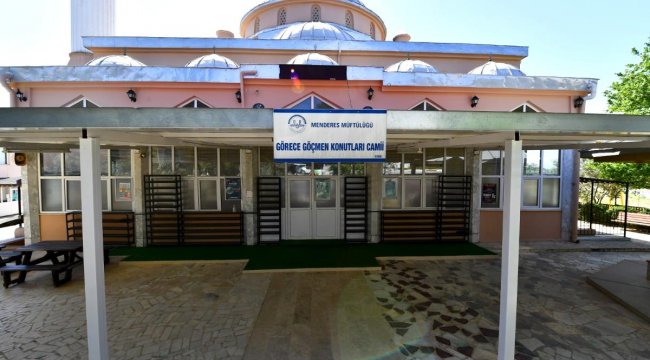 Göçmen Konutları Camii yeni bir çehreye kavuştu