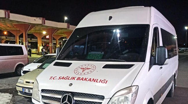 Sağlık Bakanlığı logolu minibüsle korsan taşımacılık yapan sürücüye para cezası