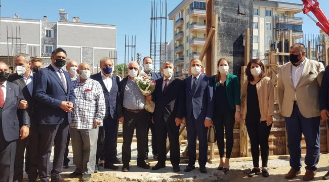 Aliağa Devlet Hastanesi ek binasının temeli atıldı