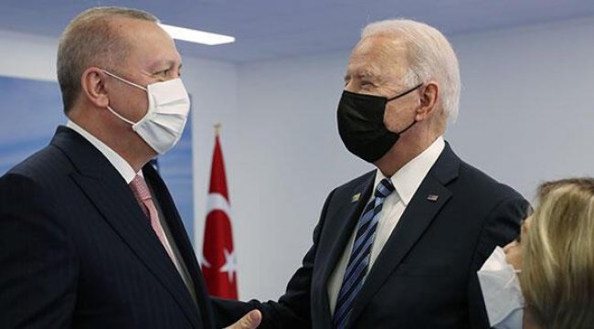 Cumhurbaşkanı Erdoğan'ın Joe Biden ile görüşmesi sona erdi