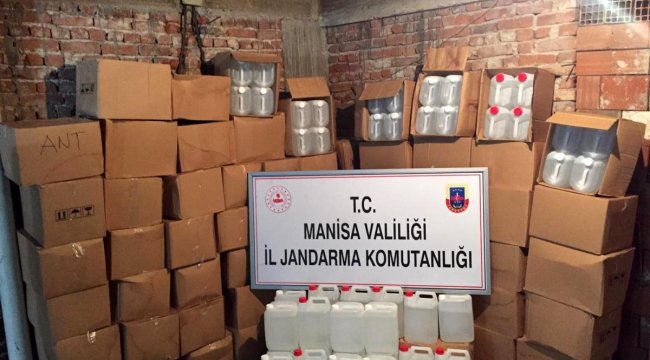 Yasa dışı alkol üreten şahıs gözaltında